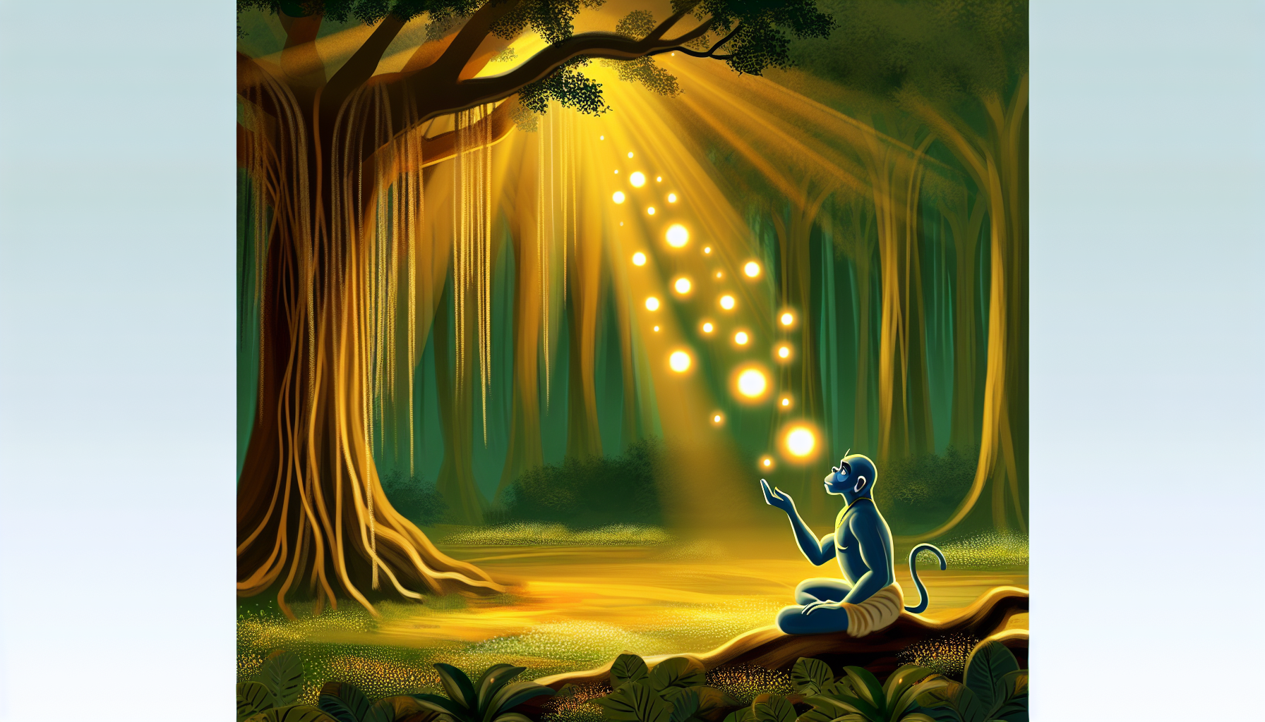 Chaupai 46: Plea of the Monkey God