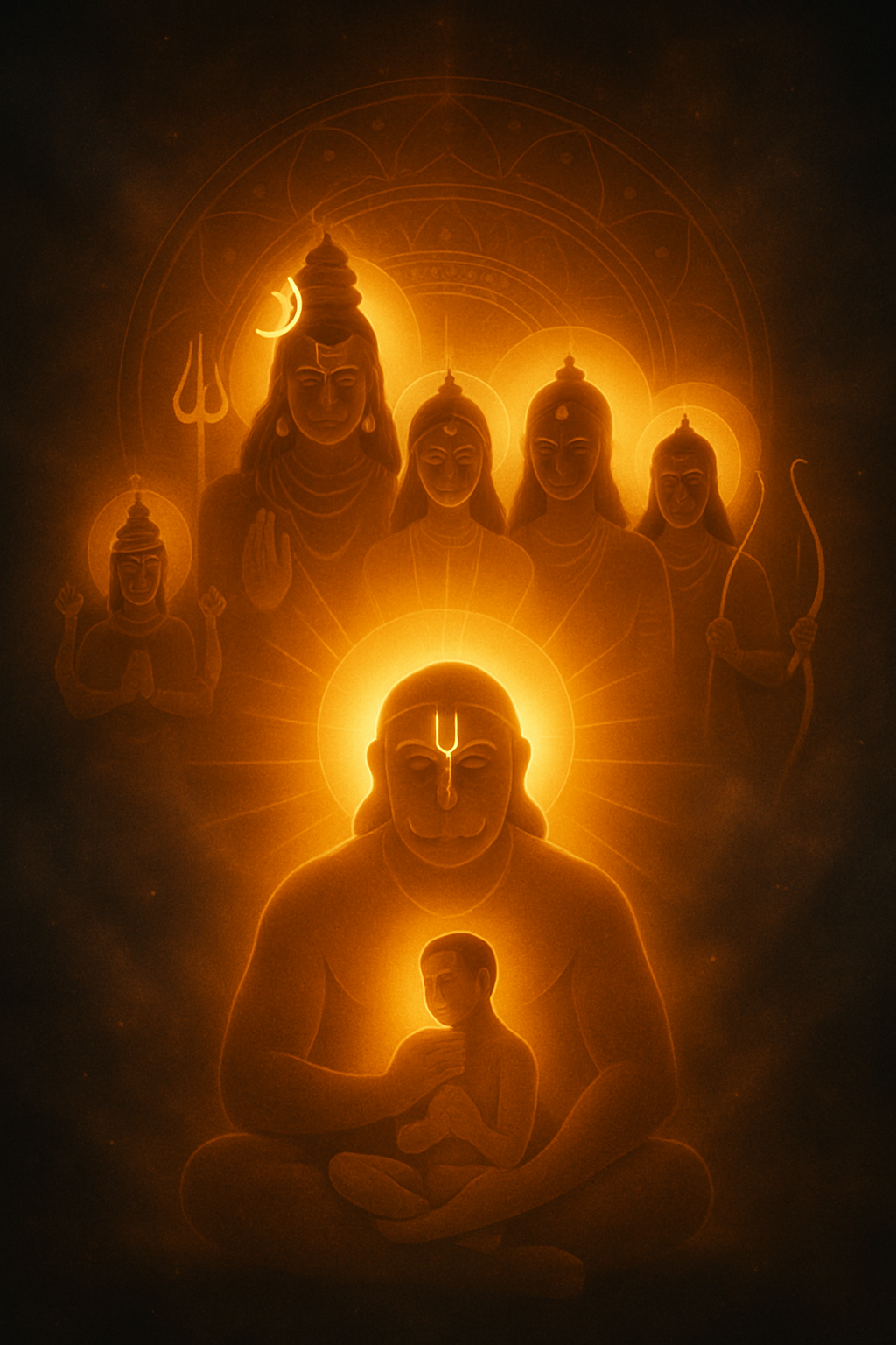 Praise of Hanuman's Divine Virtues