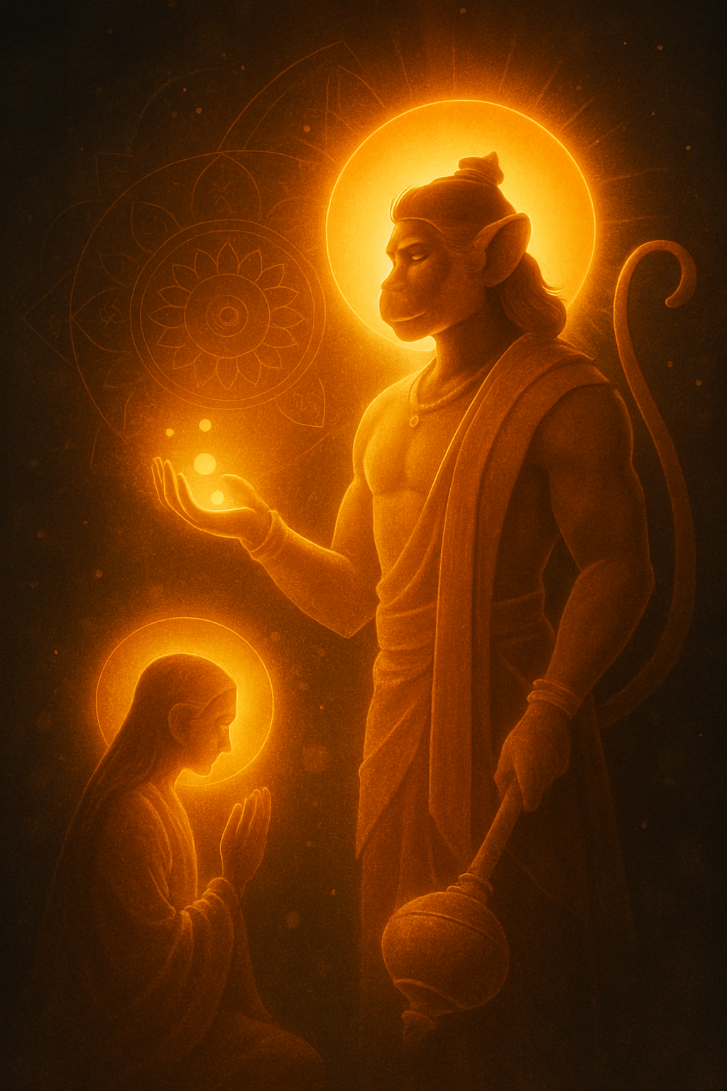 The Power of Hanuman's Arm