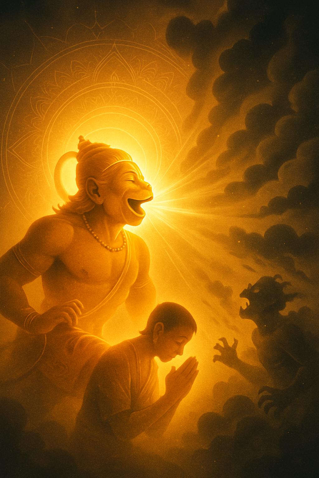 Overcoming Suffering through Hanuman's Grace