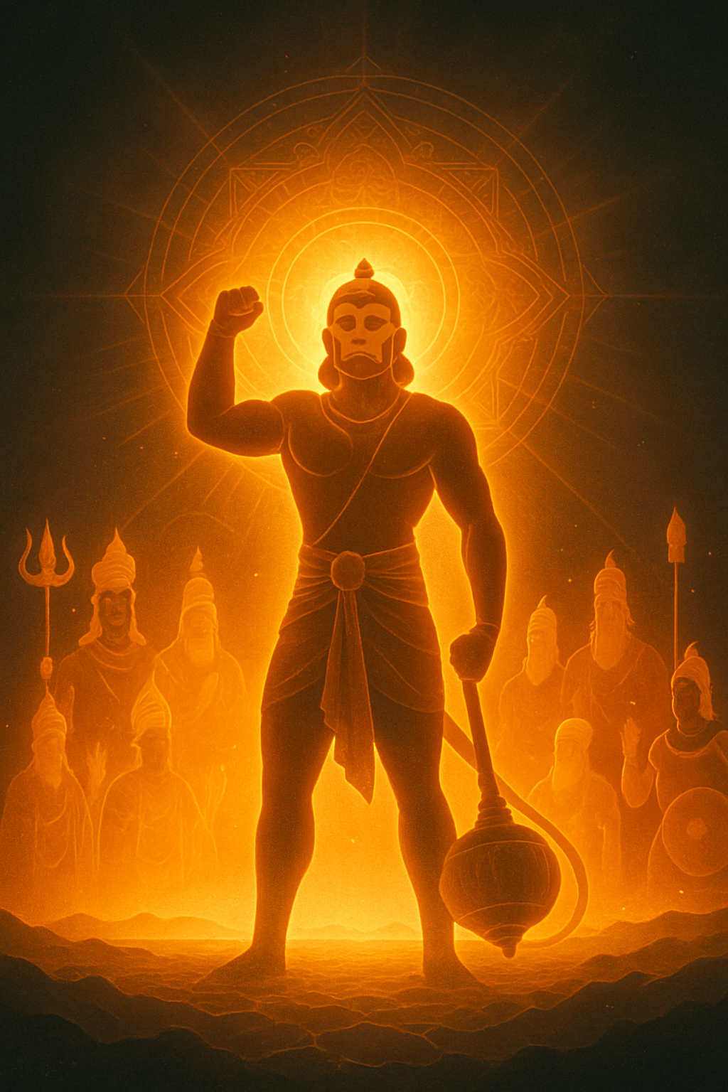 Praise of the Mighty Hanuman