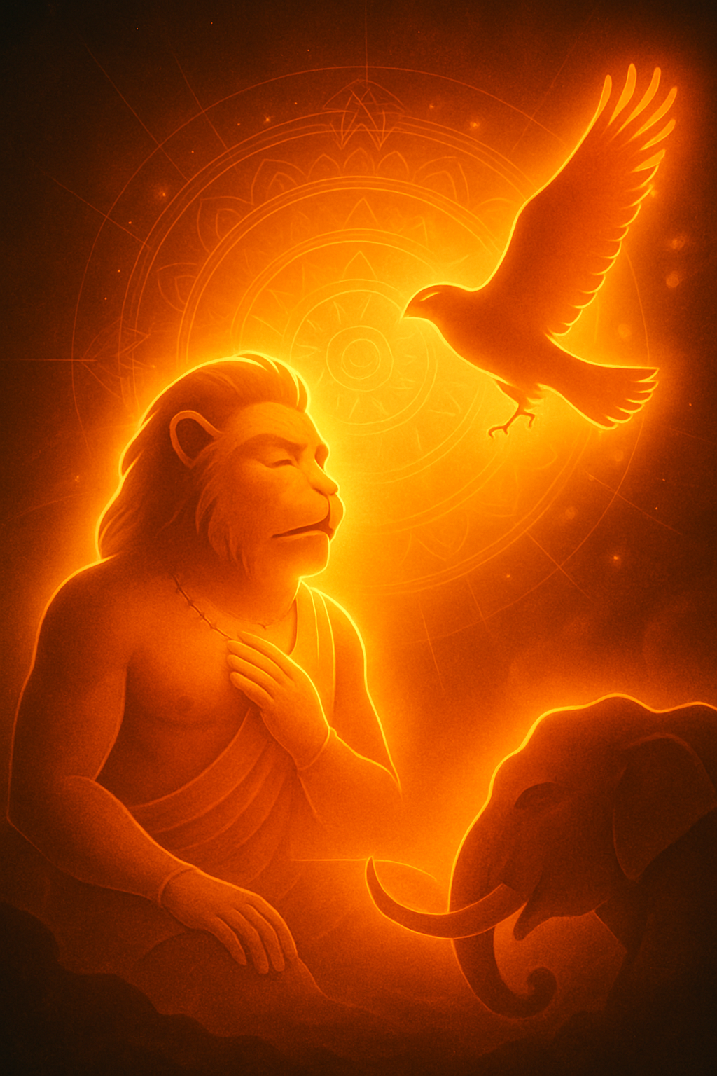Hanuman's Power and Compassion