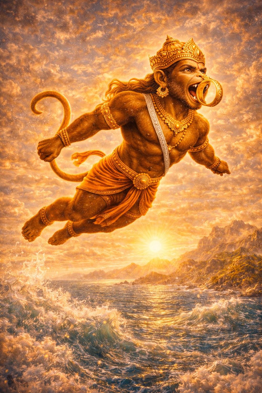 Verse 19: Crossing the Ocean with Rama's Ring