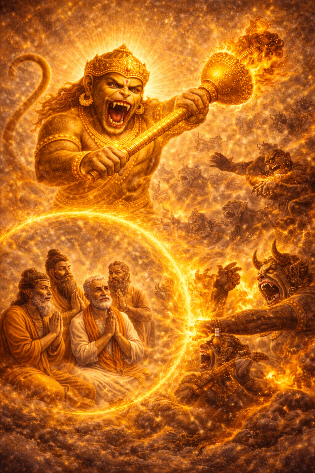 Verse 30: Protector of Saints, Destroyer of Demons