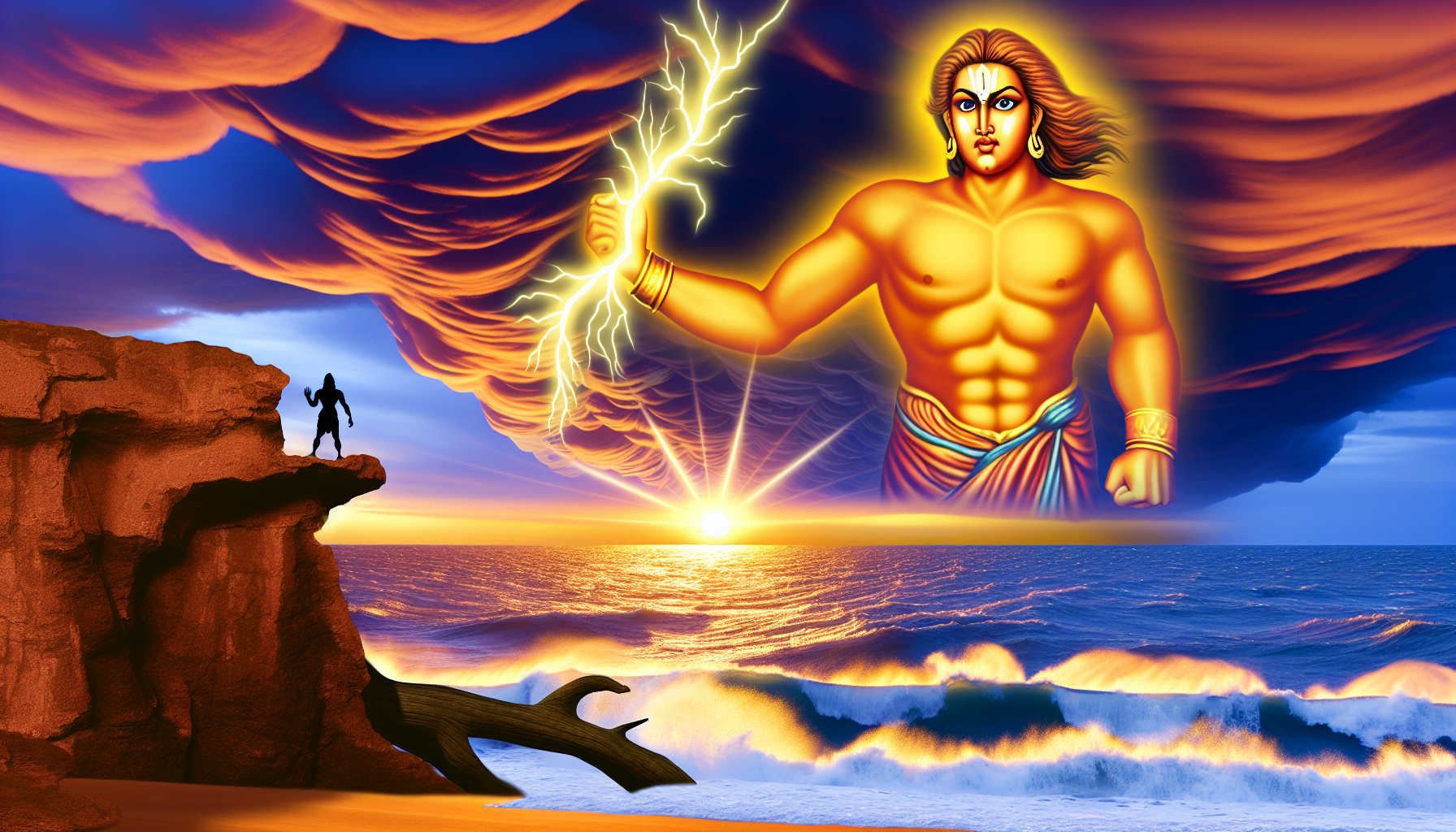 Chaupai 26: Hanuman's Courageous Leap